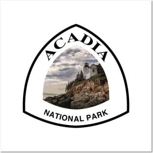 Acadia National Park shield Posters and Art